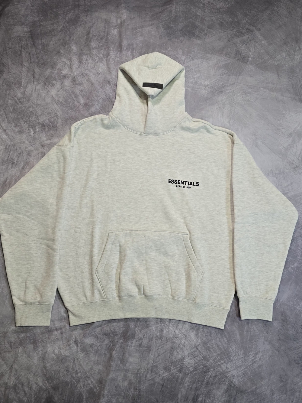 NWT Men’s Oversized Streetwear Hoodie – Light Heather Gray